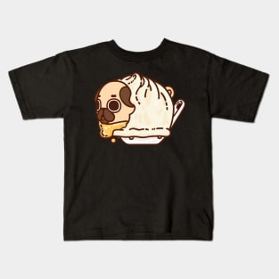 Soup Dumpling Puglie Kids T-Shirt